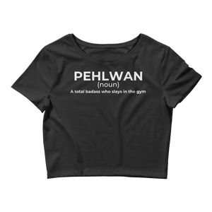 Bolly Physique - Pehlwan - Women’s Crop Tee