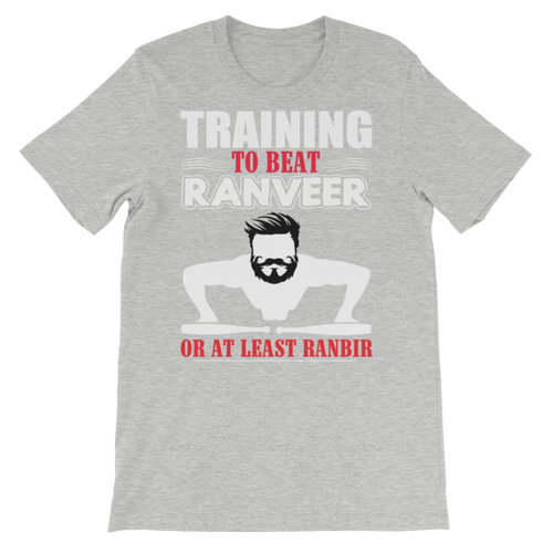 Bolly Physique - Training to Beat Ranveer Unisex T-Shirt