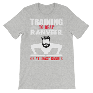 Bolly Physique - Training to Beat Ranveer Unisex T-Shirt