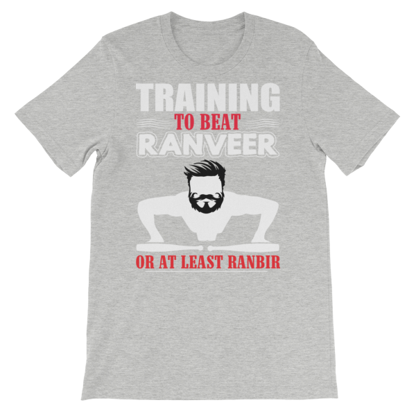 Bolly Physique - Training to Beat Ranveer Unisex T-Shirt