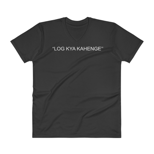 Bolly Physique - Log Kya Kahenge - V-Neck T-Shirt