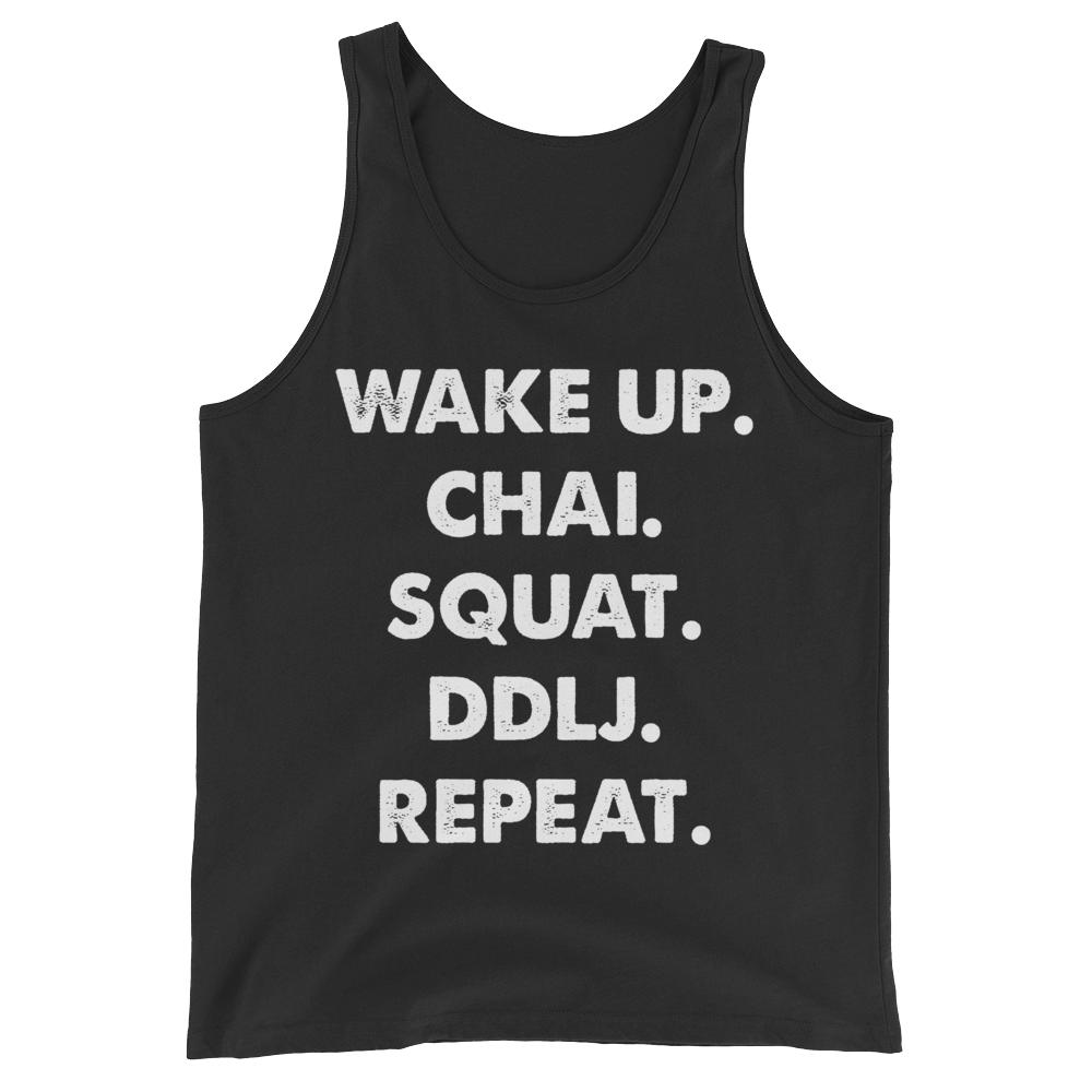 Bolly Physique - Wake Up & Repeat Unisex  Tank Top