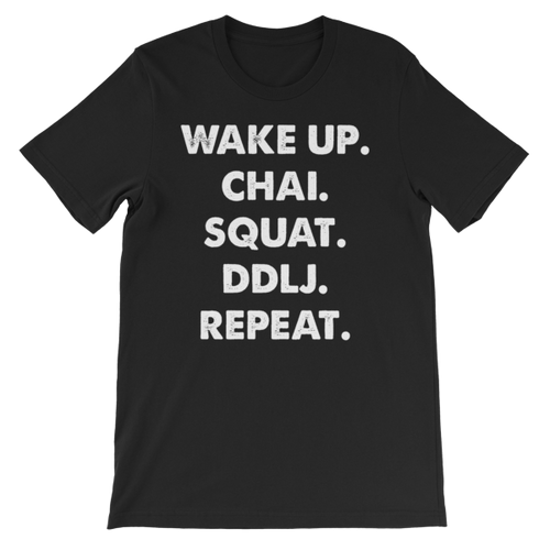Bolly Physique - Wake Up & Repeat Unisex T-Shirt