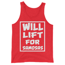 Bolly Physique - Will Lift For Samosas - Unisex Tank Top