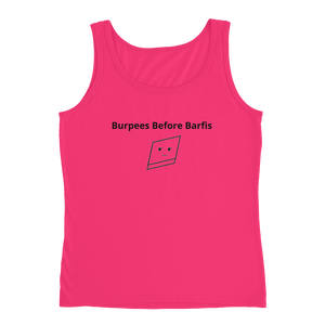Bolly Physique - Burpees Before Barfis - Ladies' Tank (silhouette fit)