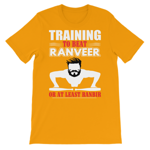 Bolly Physique - Training to Beat Ranveer Unisex T-Shirt