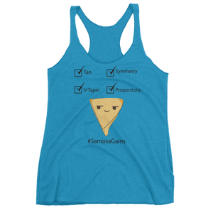 Bolly Physique - Samosa Gains Women's Racerback Tank
