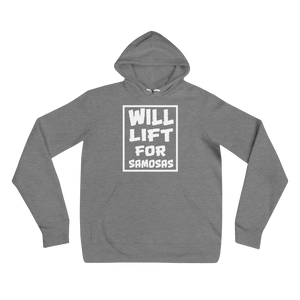 Bolly Physique - Will Lift For Samosas - Unisex hoodie