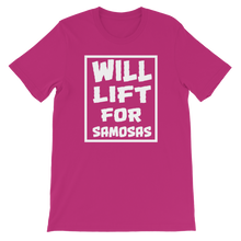 Bolly Physique - Will Lift For Samosas Unisex T-Shirt