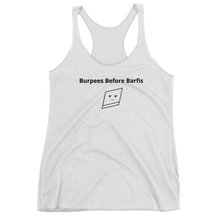 Bolly Physique - Burpees Before Barfis - Women's Racerback Tank