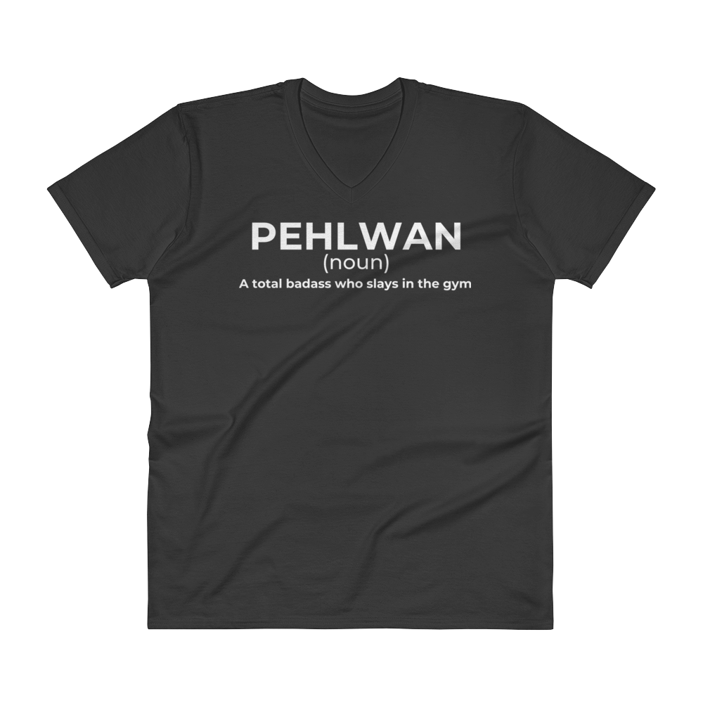 Bolly Physique - Pehlwan - V-Neck T-Shirt