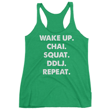 Bolly Physique - Wake Up & Repeat Women's Racerback Tank