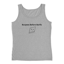 Bolly Physique - Burpees Before Barfis - Ladies' Tank (silhouette fit)