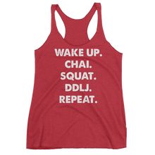 Bolly Physique - Wake Up & Repeat Women's Racerback Tank