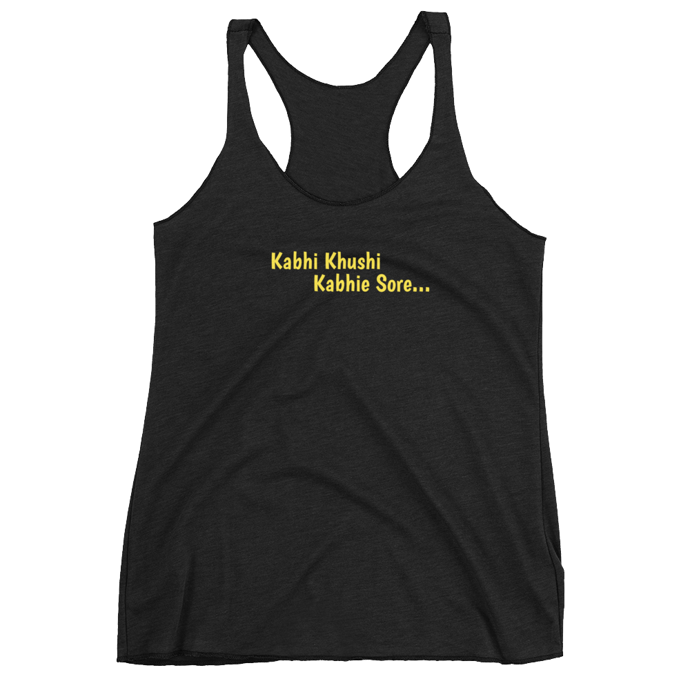 Bolly Physique - Kabhi Khushi Kabhie Sore - Women's Racerback Tank