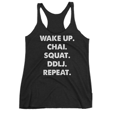 Bolly Physique - Wake Up & Repeat Women's Racerback Tank