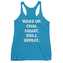 Bolly Physique - Wake Up & Repeat Women's Racerback Tank