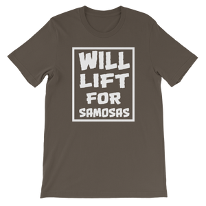 Bolly Physique - Will Lift For Samosas Unisex T-Shirt