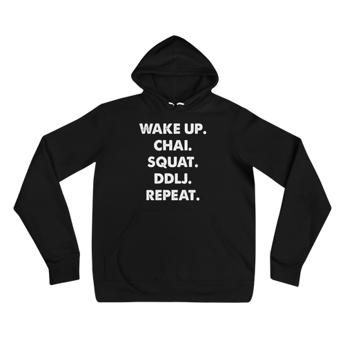 Bolly Physique - Wake Up & Repeat - Unisex hoodie