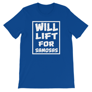 Bolly Physique - Will Lift For Samosas Unisex T-Shirt