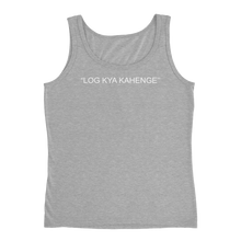 Bolly Physique - 2 Sided - Log Kya Kahenge Ladies' Tank (silhouette fit)