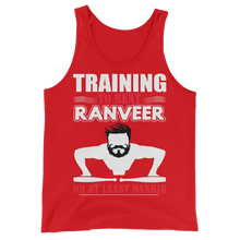 Bolly Physique- Training to Beat Ranveer Unisex Tank