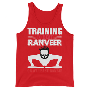 Bolly Physique- Training to Beat Ranveer Unisex Tank