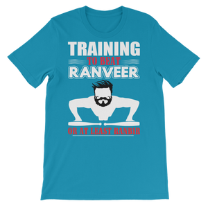Bolly Physique - Training to Beat Ranveer Unisex T-Shirt