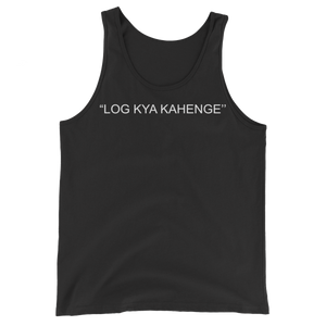 Bolly Physqiue - 2 Sided - Log Kya Kahenge Unisex Tank Top