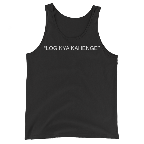 Bolly Physqiue - 2 Sided - Log Kya Kahenge Unisex Tank Top