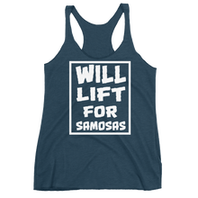 Bolly Physique - Will Lift For Samosas - Women's Racerback Tank