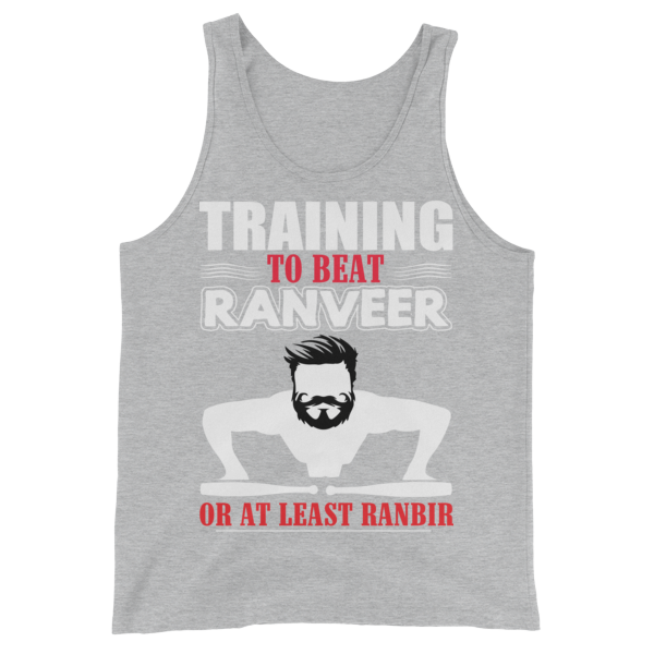 Bolly Physique- Training to Beat Ranveer Unisex Tank