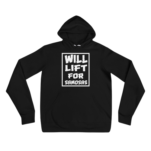 Bolly Physique - Will Lift For Samosas - Unisex hoodie