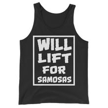 Bolly Physique - Will Lift For Samosas - Unisex Tank Top
