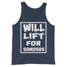 Bolly Physique - Will Lift For Samosas - Unisex Tank Top