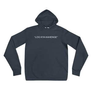 Bolly Physique - 2 Sided - Log Kya Kahenge - Unisex hoodie