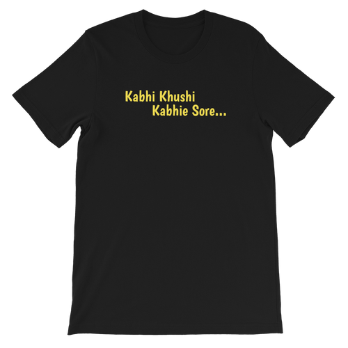 Bolly Physique - Kabhi Khushi Kabhie Sore - Short-Sleeve Unisex T-Shirt