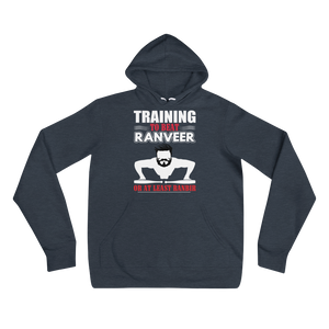 Bolly Physique - Training to Beat Ranveer - Unisex hoodie