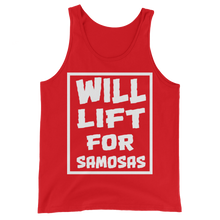 Bolly Physique - Will Lift For Samosas - Unisex Tank Top