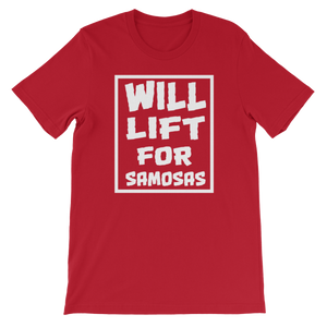 Bolly Physique - Will Lift For Samosas Unisex T-Shirt