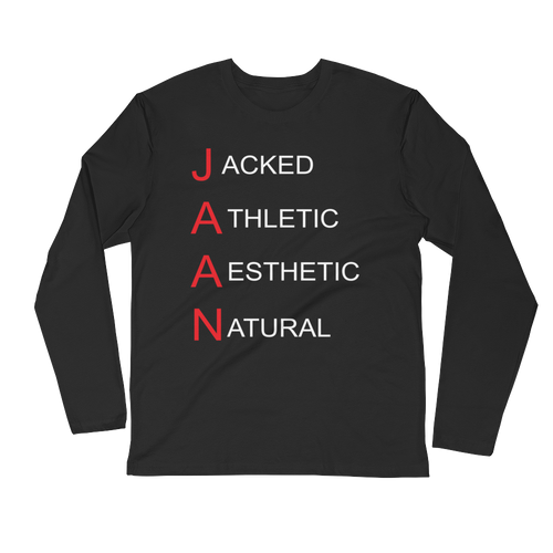 Bolly Physique - JAAN - Long Sleeve Fitted Crew