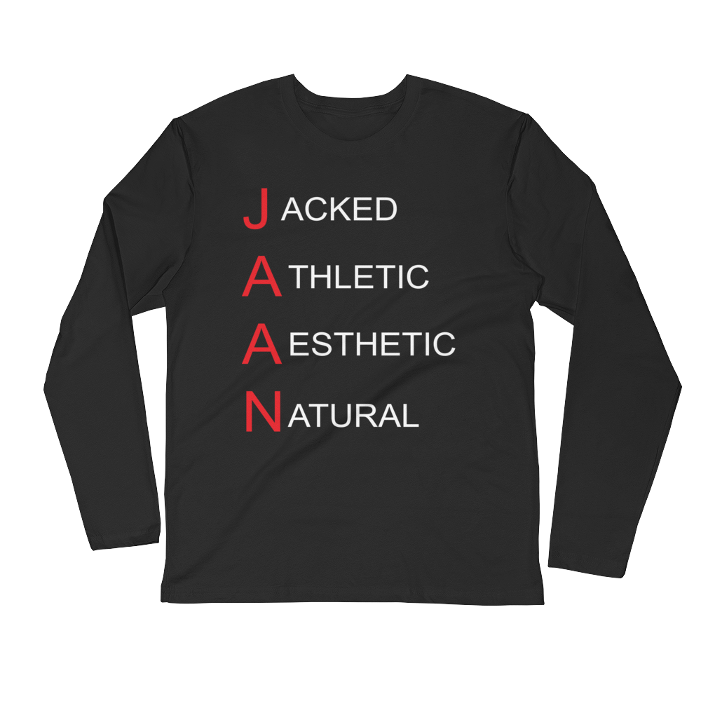 Bolly Physique - JAAN - Long Sleeve Fitted Crew