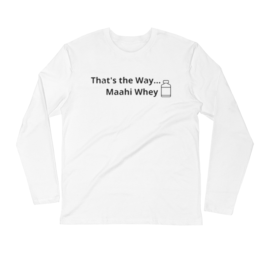 Bolly Physique - Maahi Whey - Long Sleeve Fitted Crew