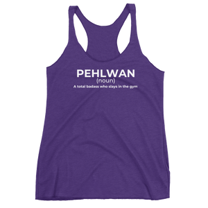 Bolly Physique - Pehlwan - Women's Racerback Tank
