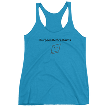 Bolly Physique - Burpees Before Barfis - Women's Racerback Tank