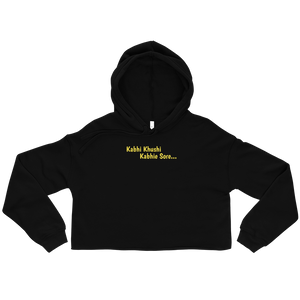 Bolly Physique - Kabhi Khushi Kabhie Sore - Crop Hoodie
