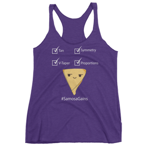 Bolly Physique - Samosa Gains Women's Racerback Tank
