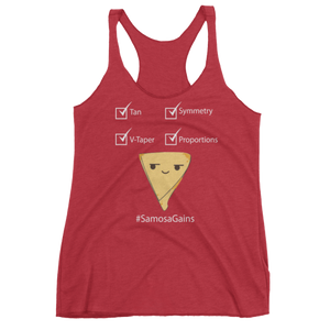 Bolly Physique - Samosa Gains Women's Racerback Tank